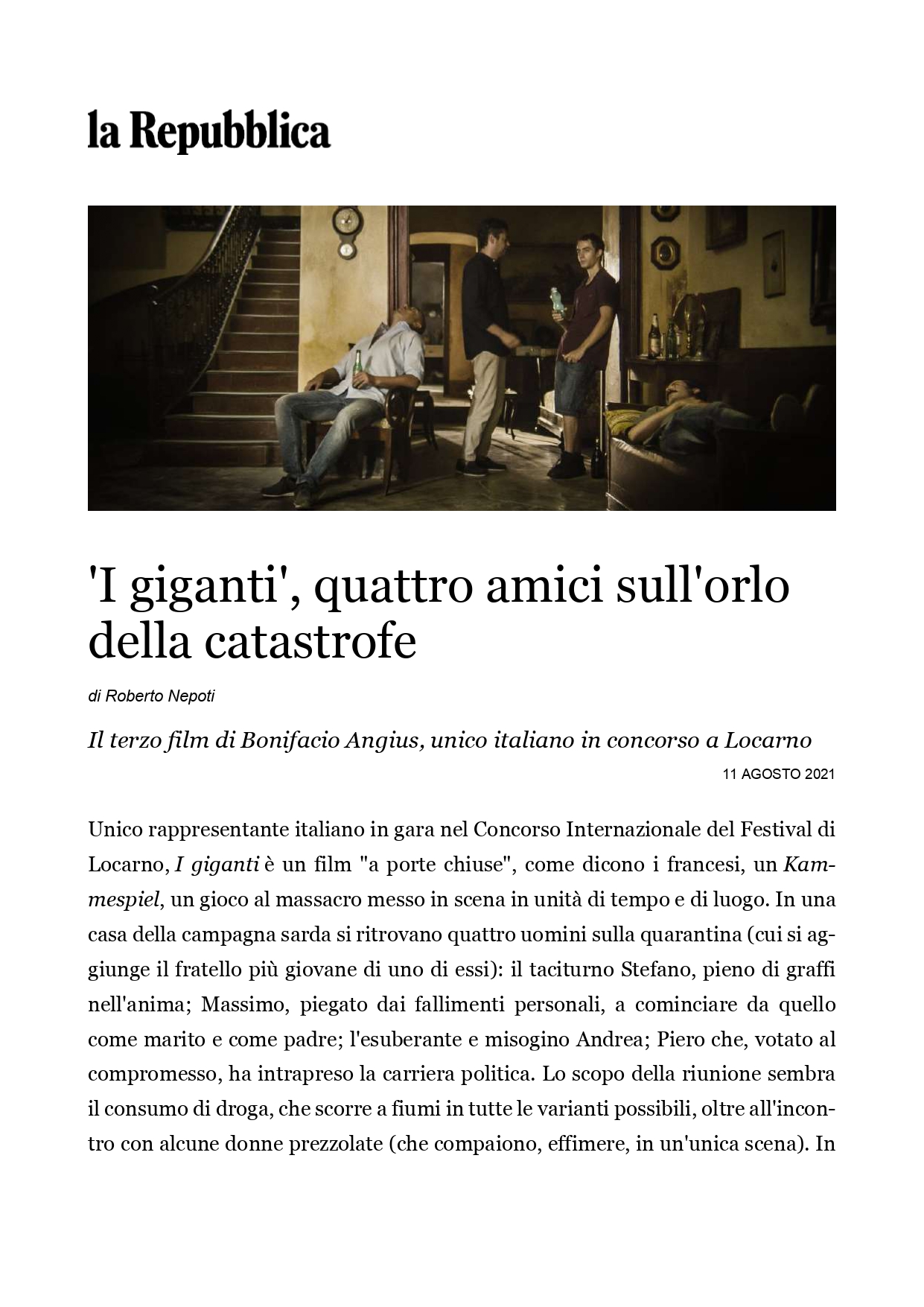 Sintesi rassegna stampa I GIGANTI di Bonifacio Angius_page-0001